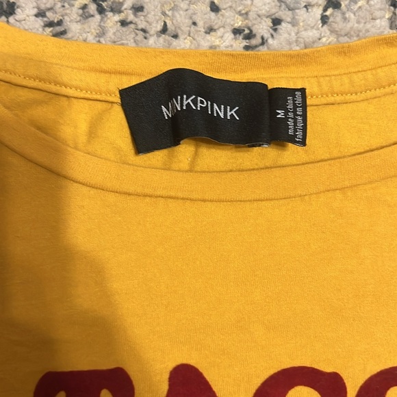 Taco Tuesday graphic T-shirt. Size medium. Brand- MinkPink. - Picture 3 of 3